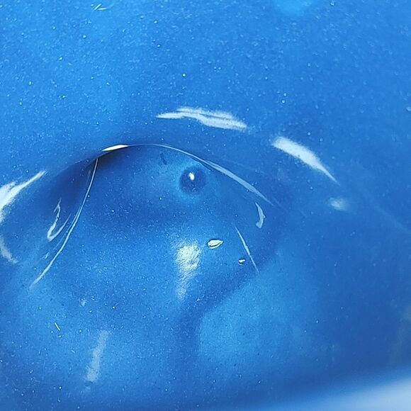 Navy Blue Whale Ceramic Kitchen Sponge Holder Multipurpose Figurine Nautical - Picture 14 of 16